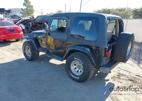 2000 Jeep Wrangler Sahara z USA, uszkodzony, nr VIN 1J4FA59S5YP712574
